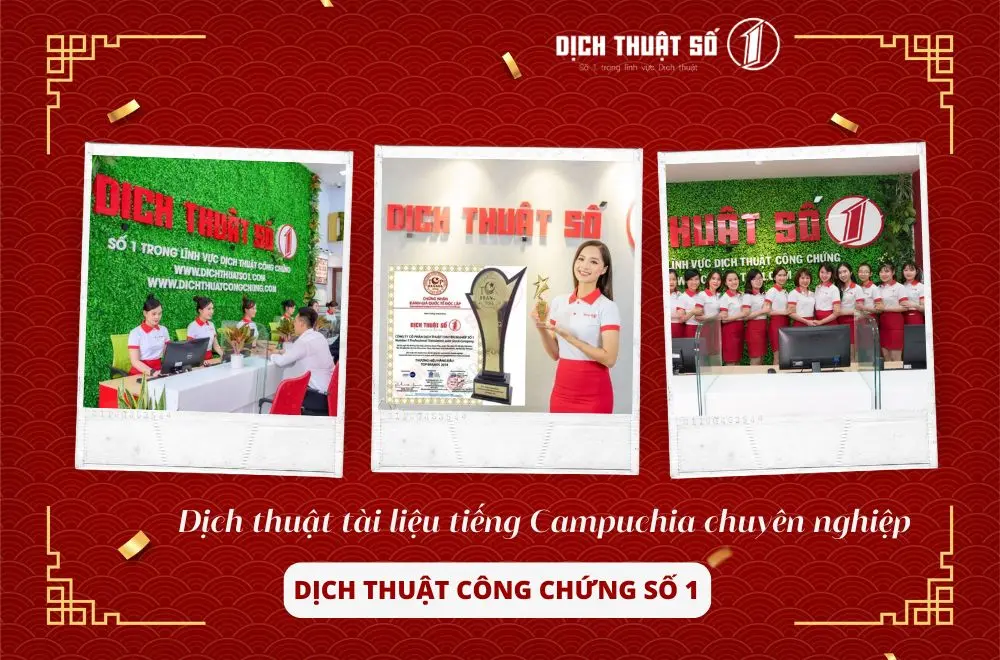Cam kết khi chọn dịch vụ của Dịch Thuật Công Chứng Số 1