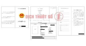 Dịch Hộ Chiếu Sang Tiếng Nhật