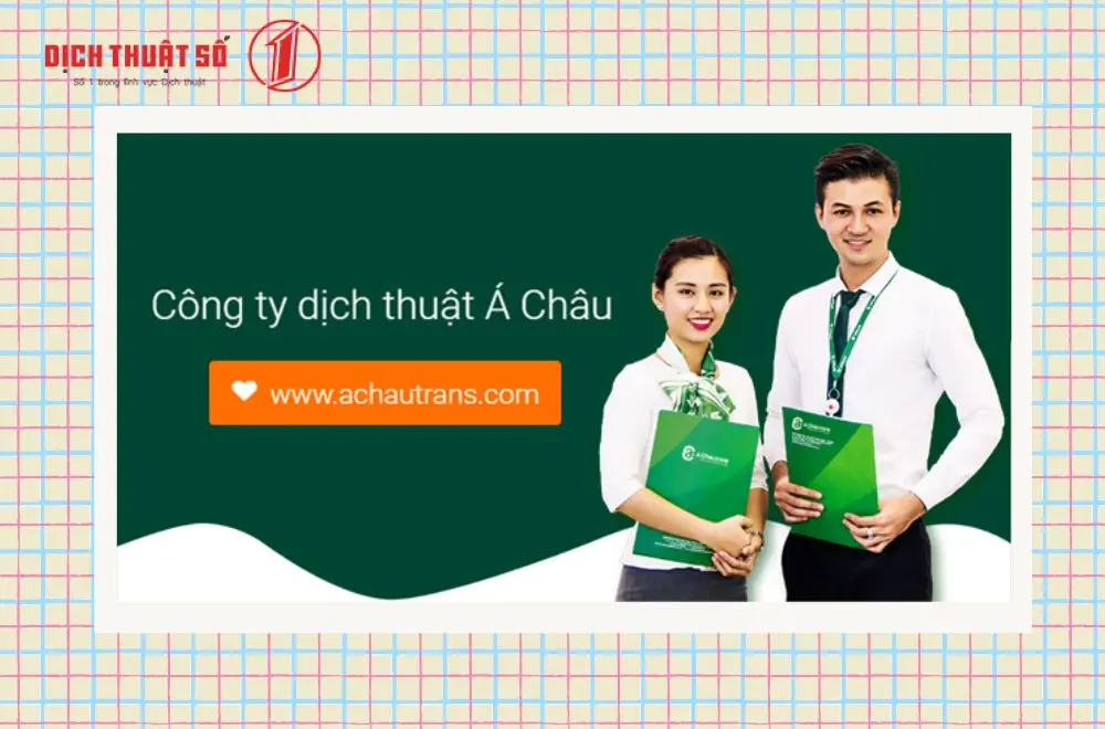 Công ty dịch thuật tiếng Pháp Á Châu