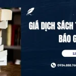 giá dịch sách tiếng Anh