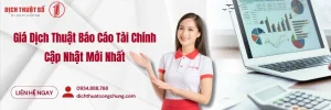 Giá Dịch Thuật Báo Cáo Tài Chính
