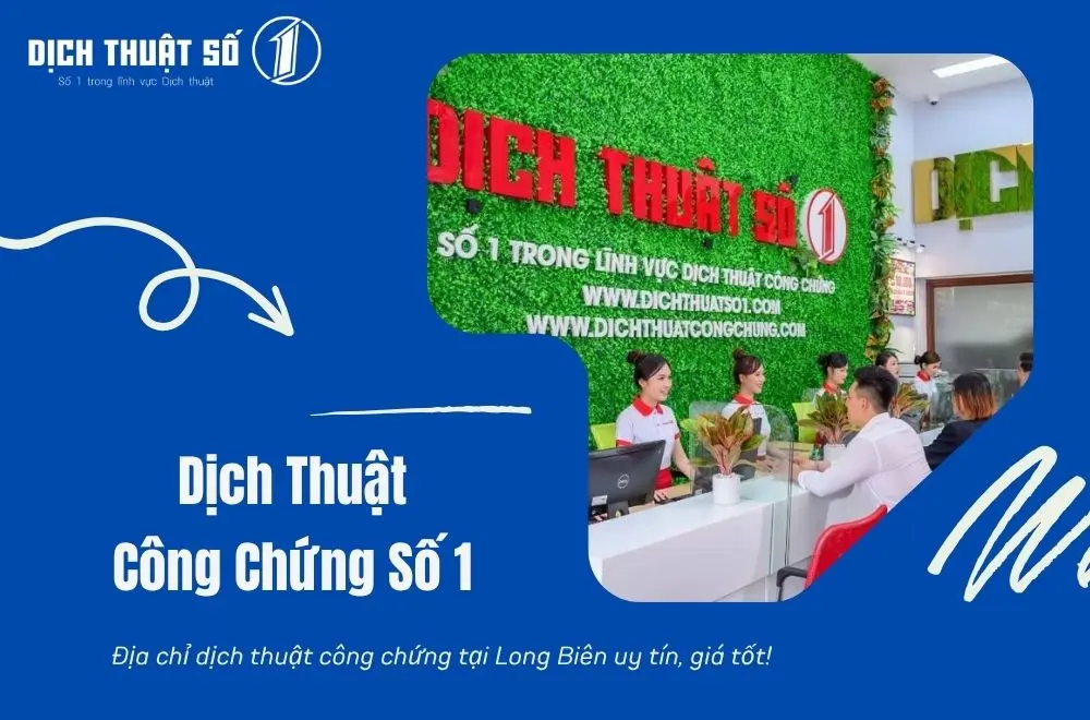 Dịch Thuật Công Chứng Số 1 - Công ty dịch thuật công chứng uy tín từ 2008