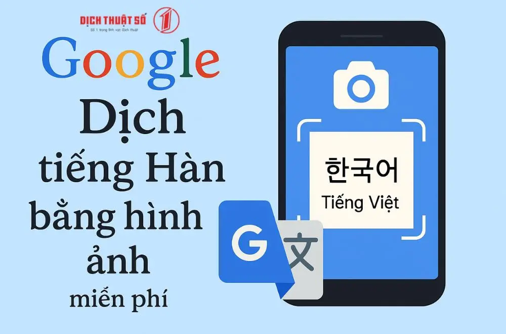 Google Translate: Google Dịch tiếng Hàn miễn phí