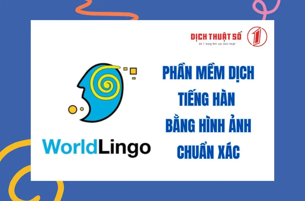 phần mềm dịch thuật tiếng Hàn WorldLingo 