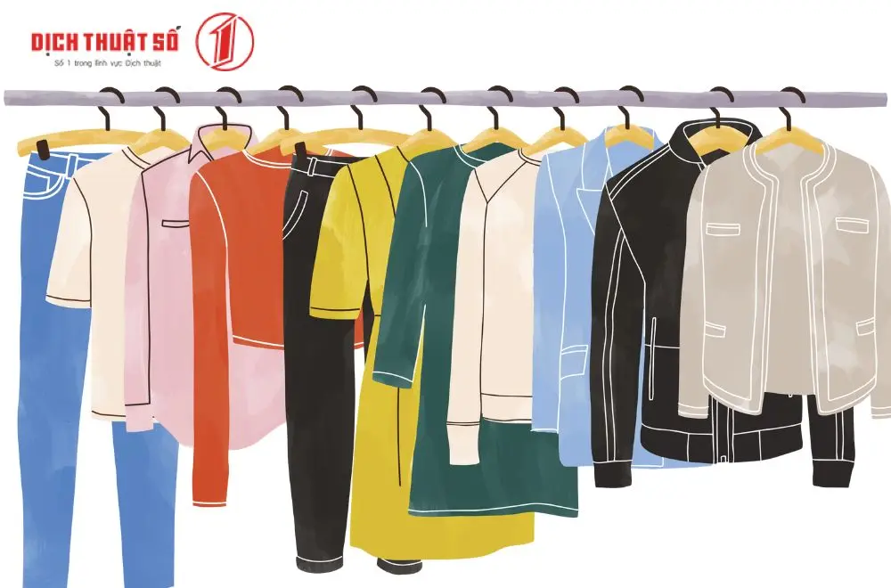 Từ vựng về sản phẩm may mặc