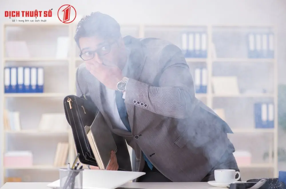 Từ vựng tiếng Hàn về hoạt động khi có cháy