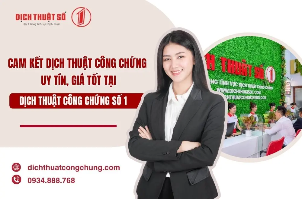 Địa chỉ công chứng có dịch thuật uy tín nhất tại Ba Đình