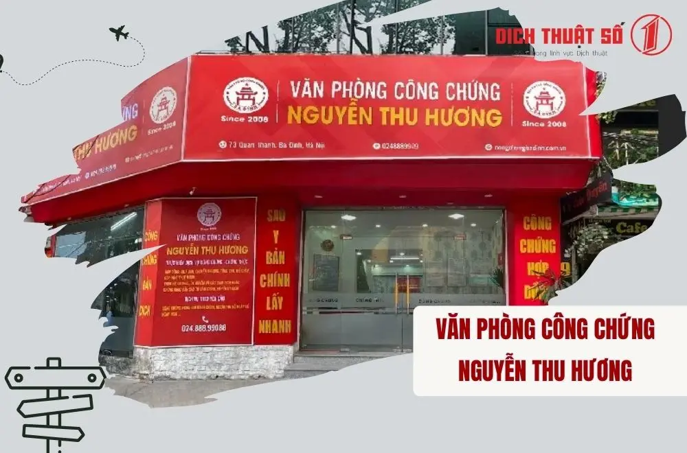 Văn phòng công chứng ở Ba Đình Hà Nội