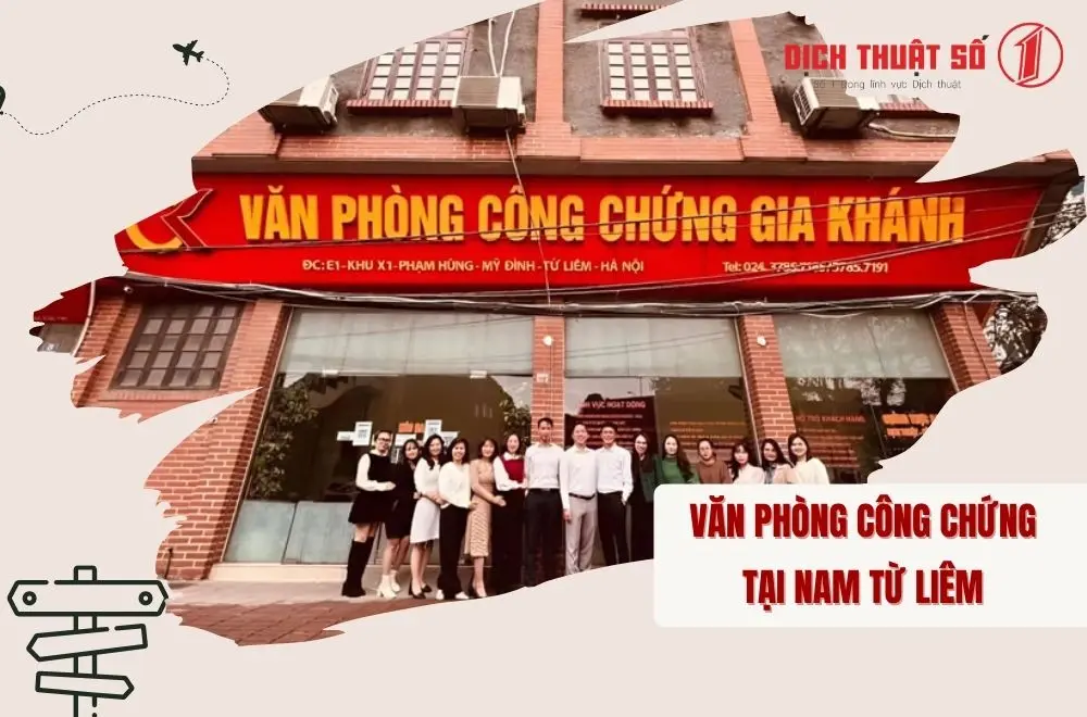 Văn phòng công chứng Gia Khánh ở quận Nam Từ Liêm