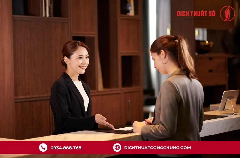 Những câu giao tiếp khách sạn, sân bay trong tiếng Đức