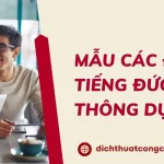 Một Số Đoạn Hội Thoại Tiếng Đức Giao Tiếp Thông Dụng