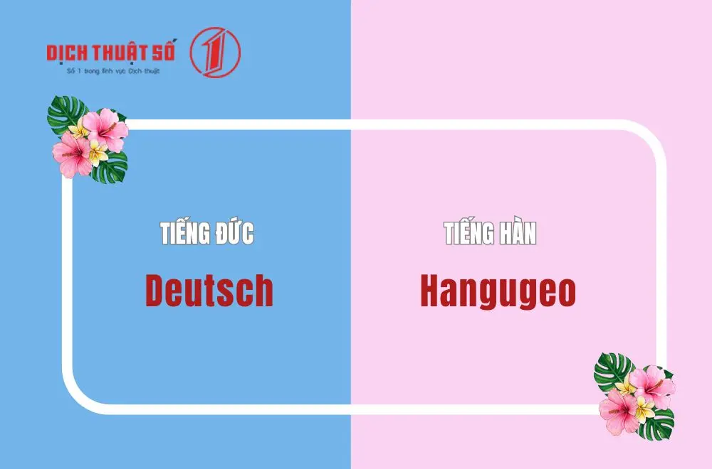 Tiếng Đức và tiếng Hàn, tiếng nào khó hơn?