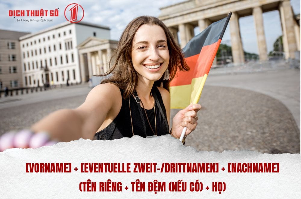 Cấu trúc đặt tên trong tiếng Đức
