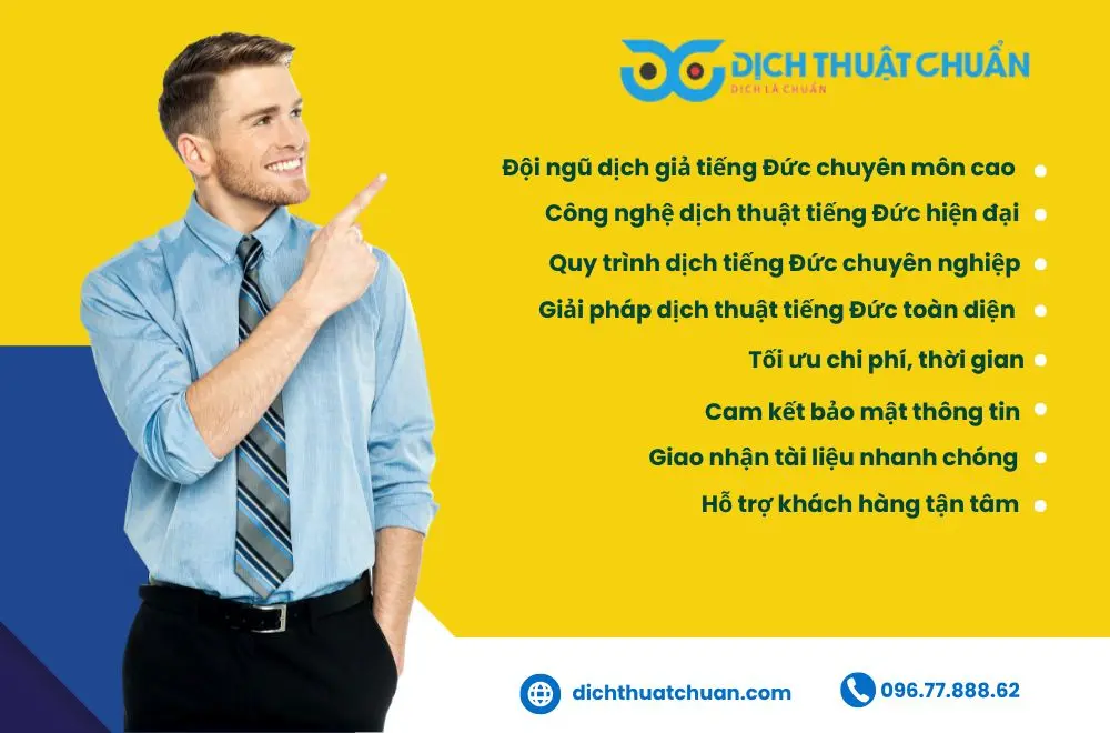 Dịch Thuật Chuẩn – Văn phòng dịch thuật tiếng Đức tại TPHCM chuyên nghiệp