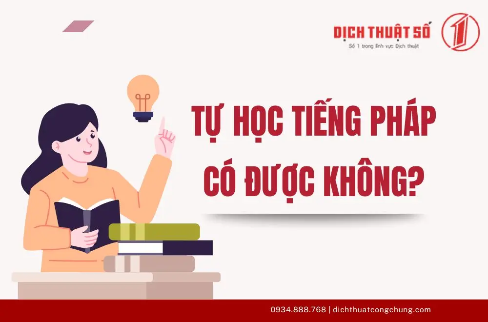 Tự học tiếng Pháp có được không?