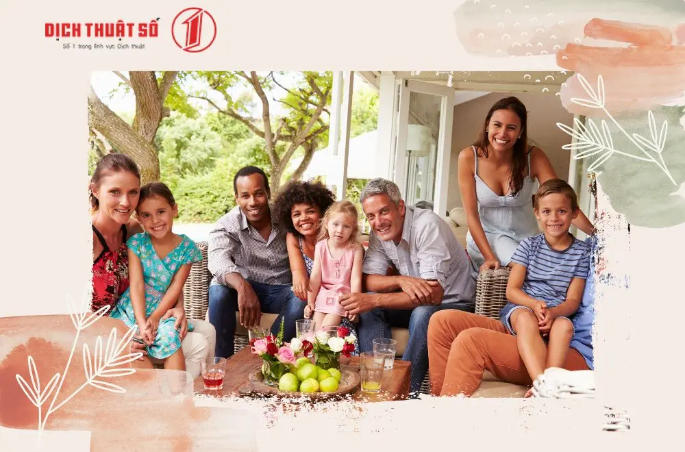 Từ vựng tiếng Đức chủ đề gia đình và bạn bè