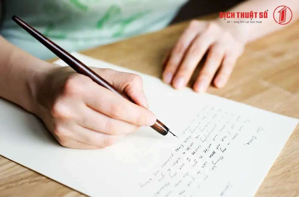 Hướng dẫn cách viết thư bằng tiếng Pháp chuẩn cấu trúc