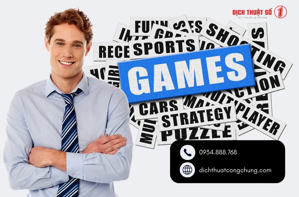 Dịch vụ dịch game tiếng Trung chuyên nghiệp tại Dịch Thuật Công Chứng Số 1