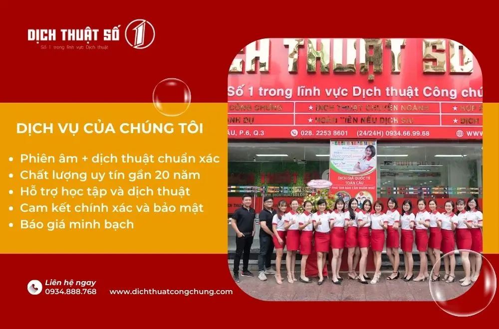 Dịch phiên âm Pinyin uy tín, chuẩn xác tại Dịch Thuật Công Chứng Số 1