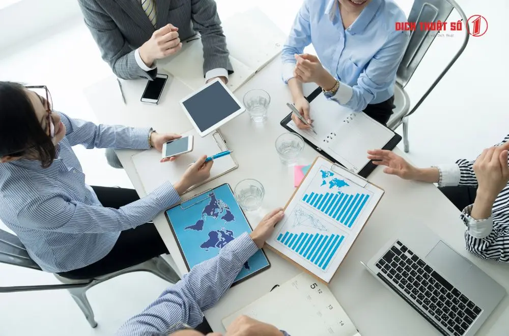 Từ vựng tiếng Trung về hoạt động công việc hàng ngày