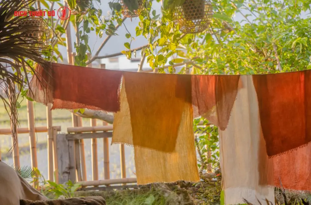 Từ vựng tiếng Trung ngành dệt nhuộm về nguyên liệu dệt nhuộm