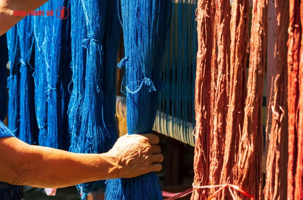 Từ vựng tiếng Trung về quy trình sản xuất – nhuộm