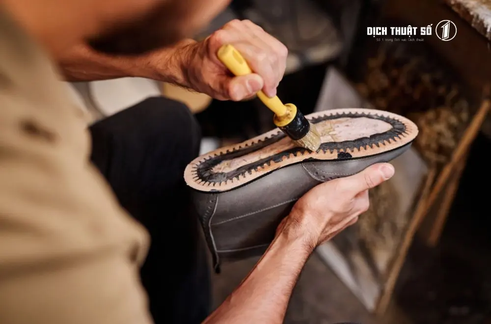 Từ vựng tiếng Trung về bộ phận của giày