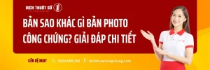 Bản Sao Khác Gì Bản Photo Công Chứng? Giải Đáp Chi Tiết