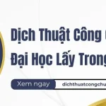 Dịch Thuật Công Chứng Bằng Đại Học Sang 100+ Ngôn Ngữ, Giá Rẻ