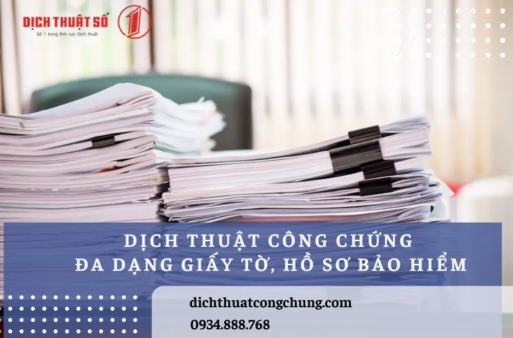 Hồ sơ bảo hiểm gồm những loại giấy tờ nào?