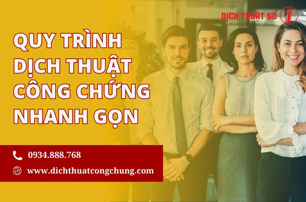 Quy trình dịch thuật công chứng giấy chứng nhận tự do lưu hành sang tiếng Anh