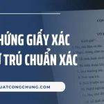 Mẫu Dịch Thuật Công Chứng Giấy Xác Nhận Thông Tin Cư Trú 2025