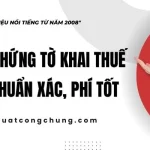 Dịch Thuật Công Chứng Tờ Khai Thuế Sang Tiếng Anh Phí Tốt 2025