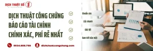 Dịch Vụ Dịch Công Chứng Báo Cáo Tài Chính Chuẩn Xác Nhất 2025