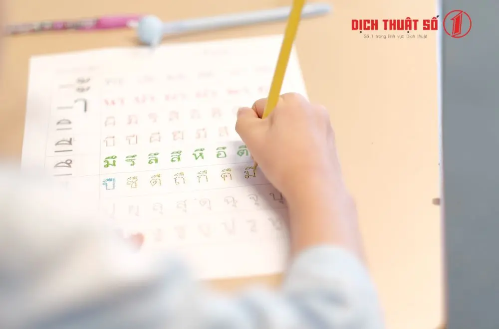 Nguồn gốc hình thành của chữ viết tiếng Thái