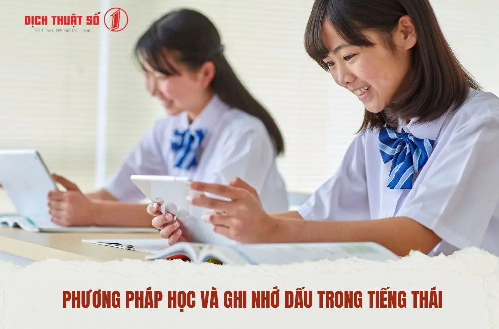 Phương pháp học và ghi nhớ dấu trong tiếng Thái