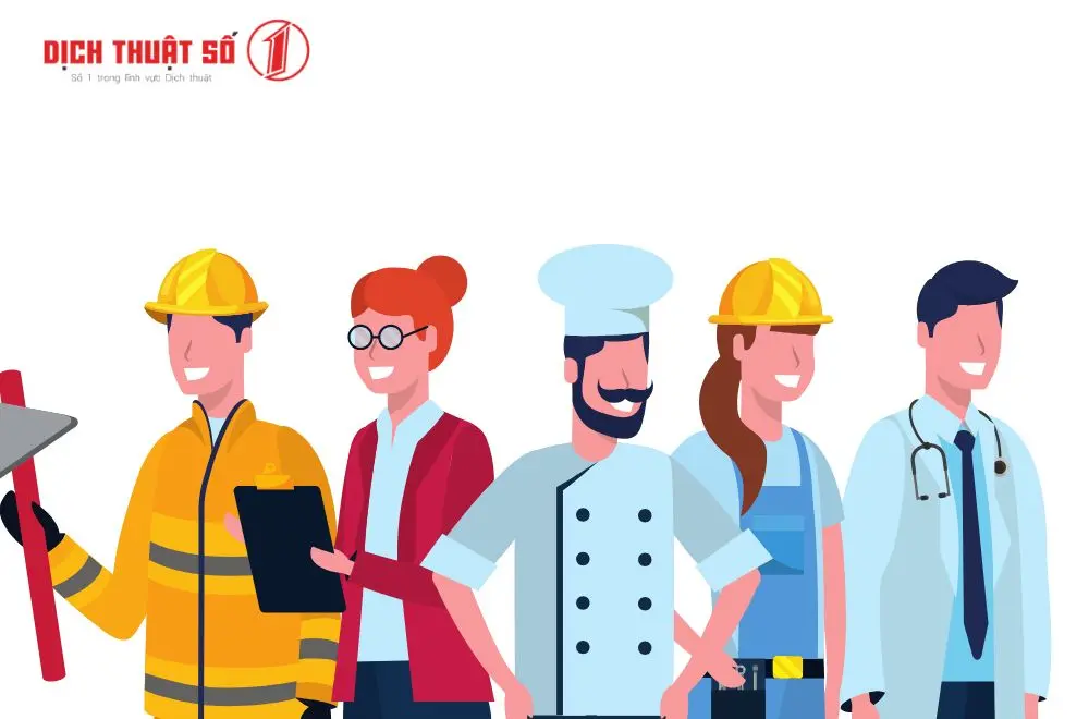 Từ vựng tiếng Nga thông dụng theo chủ đề nghề nghiệp