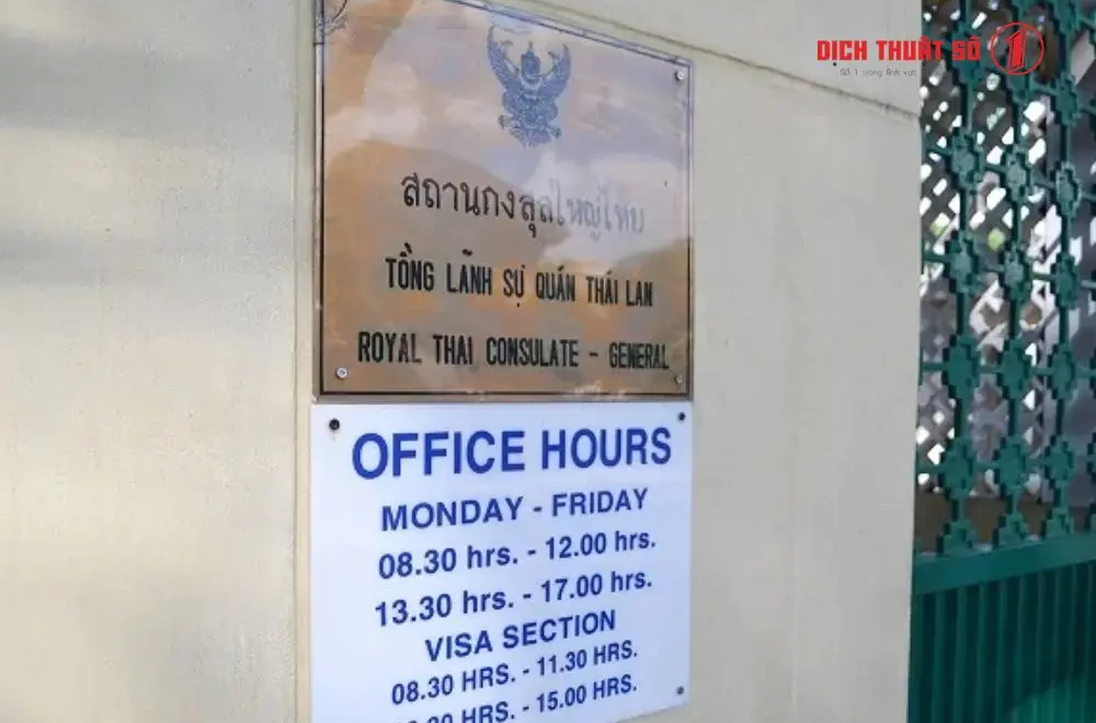 Địa chỉ nộp hồ sơ xin visa làm việc tại Thái Lan ở đâu?