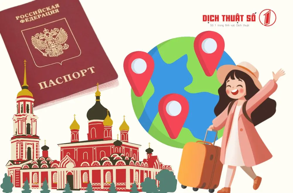 Visa Nga đi được những nước nào?