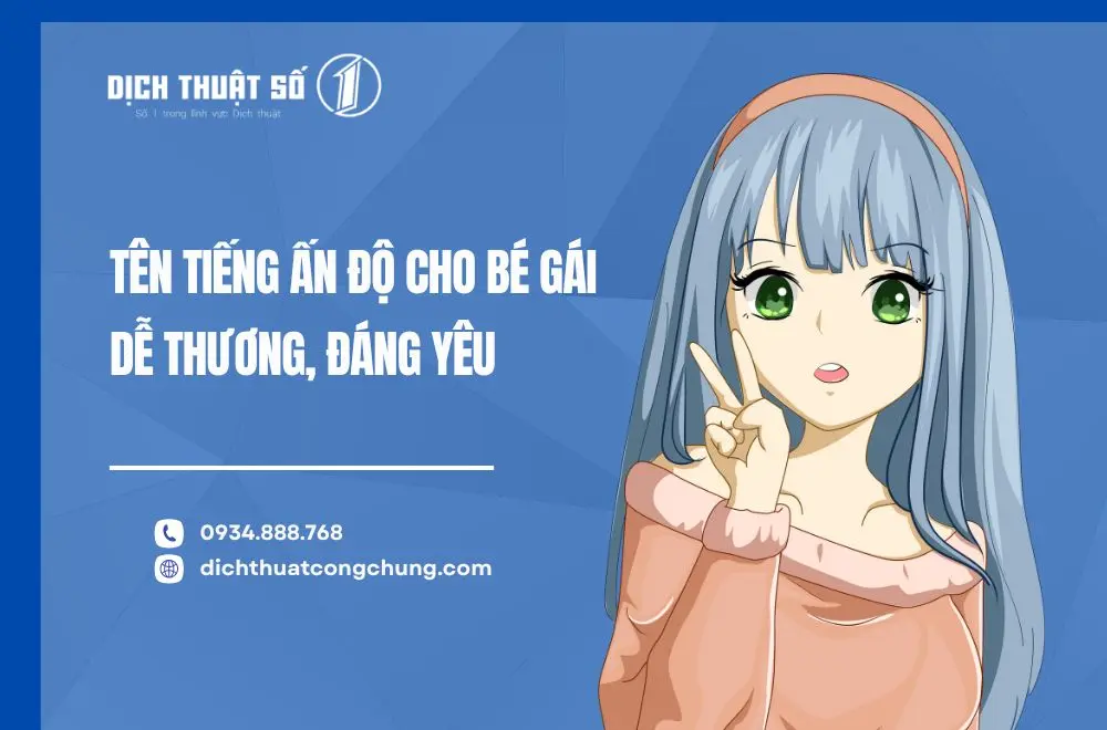 Tên tiếng Ấn Độ cho bé gái dễ thương, đáng yêu