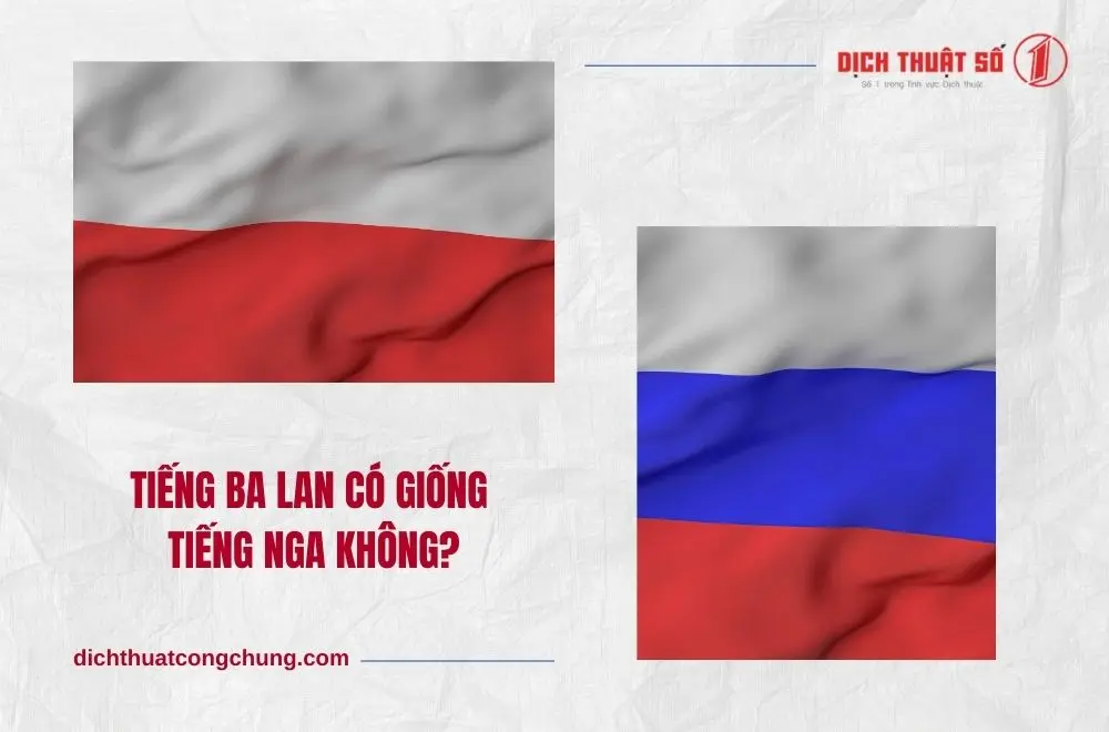 Tiếng Ba Lan có giống tiếng Nga không?
