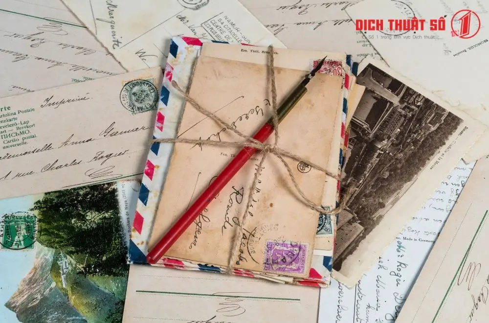 Các loại thư trong tiếng Nga