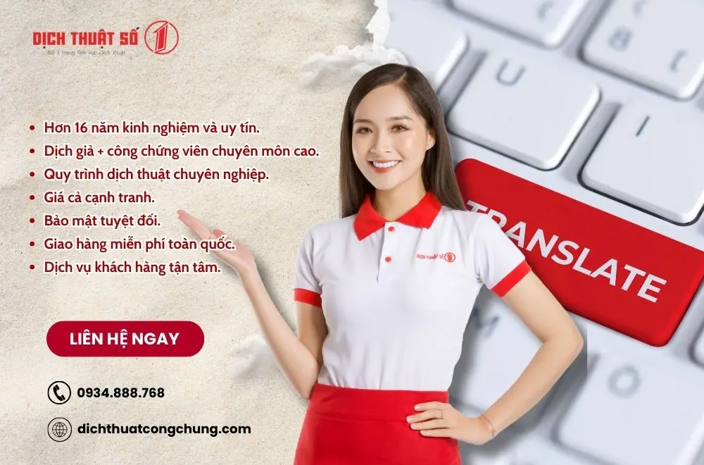 dịch thuật công chứng tiếng Ấn Độ uy tín, giá tốt