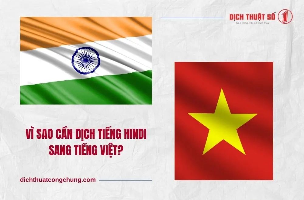 Vì sao cần dịch tiếng Hindi sang tiếng Việt?
