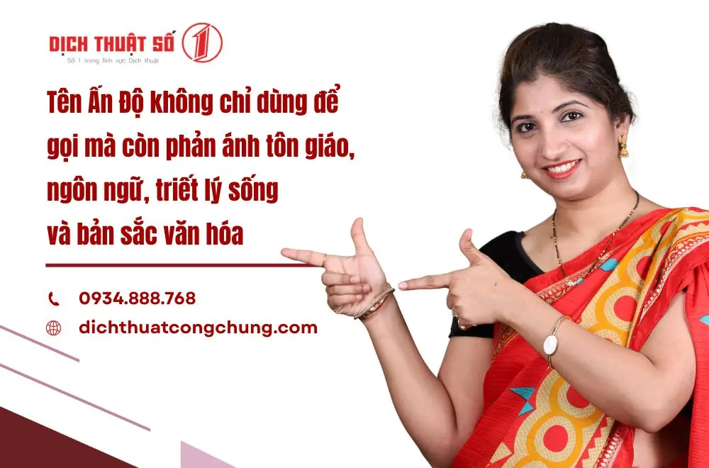 Nguồn gốc và ý nghĩa của tên Ấn Độ