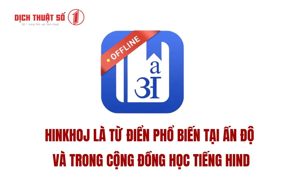 Top từ điển tiếng Hindi tốt nhất hiện nay 