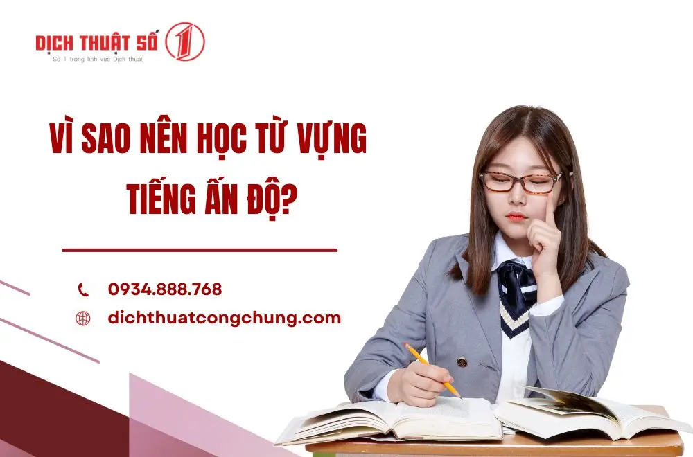 Vì sao nên học từ vựng tiếng Ấn Độ?