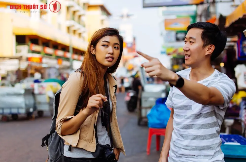 Từ vựng tiếng Đài Loan khi đi lại - chỉ đường