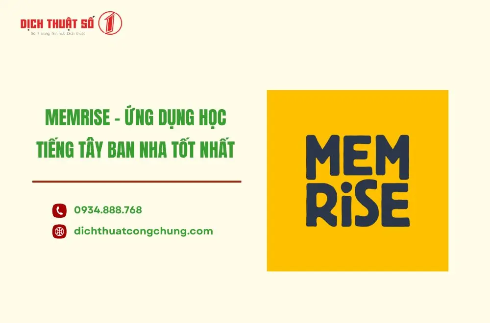 Memrise - Ứng dụng học tiếng Tây Ban Nha tốt nhất
