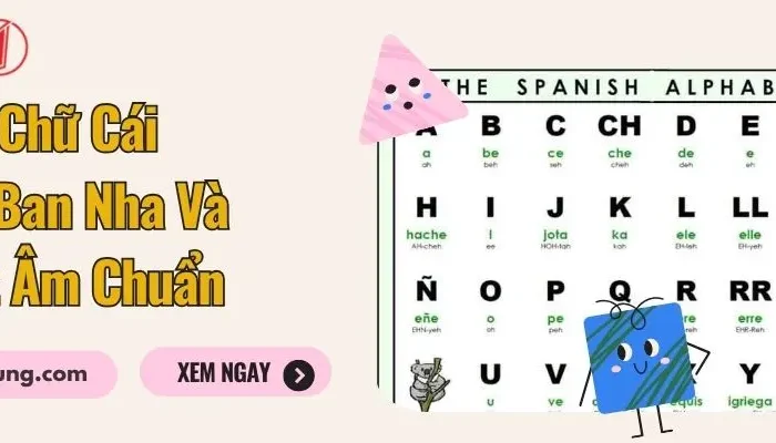 Học Bảng Chữ Cái Tiếng Tây Ban Nha Và Cách Đọc Chuẩn